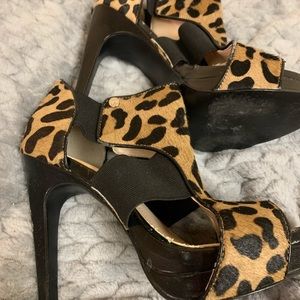 Leopard Heels